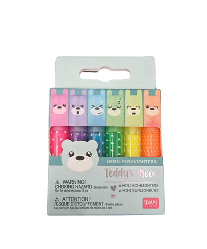 Set 6 Mini Evidenziatori Legami