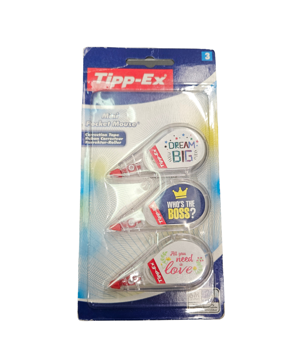 Set 3 Bianchetti A Nastro Tipp-Ex