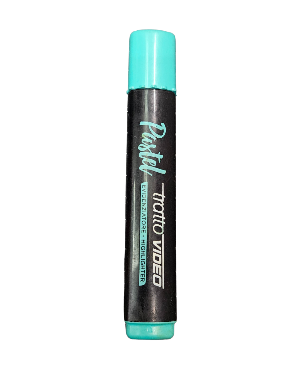 Evidenziatore Tratto Video Pastel