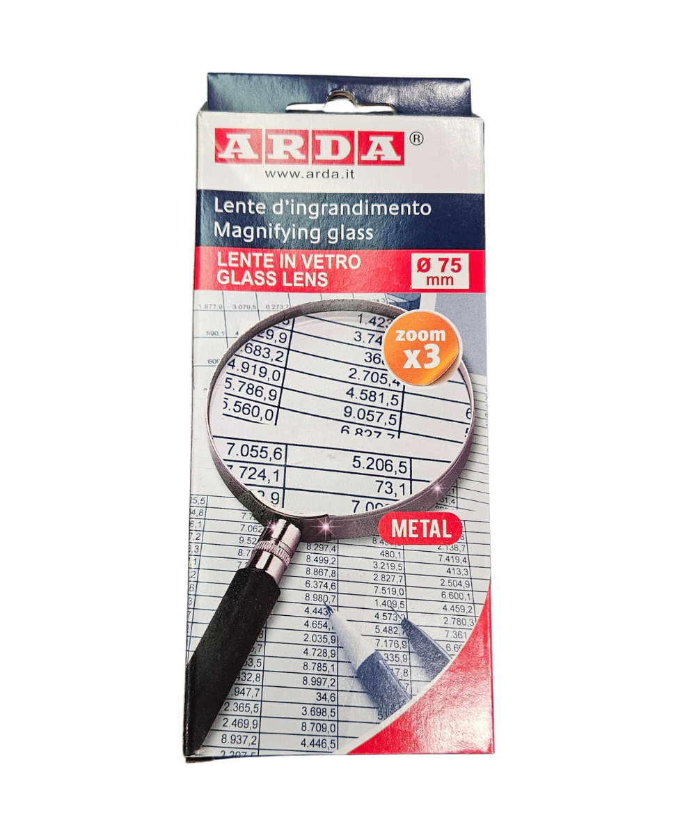 Lente D'Ingrandimento Zoom X3 Ø75MM Arda