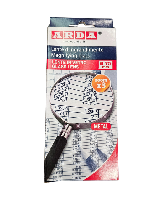 Lente D'Ingrandimento Zoom X3 Ø75MM Arda
