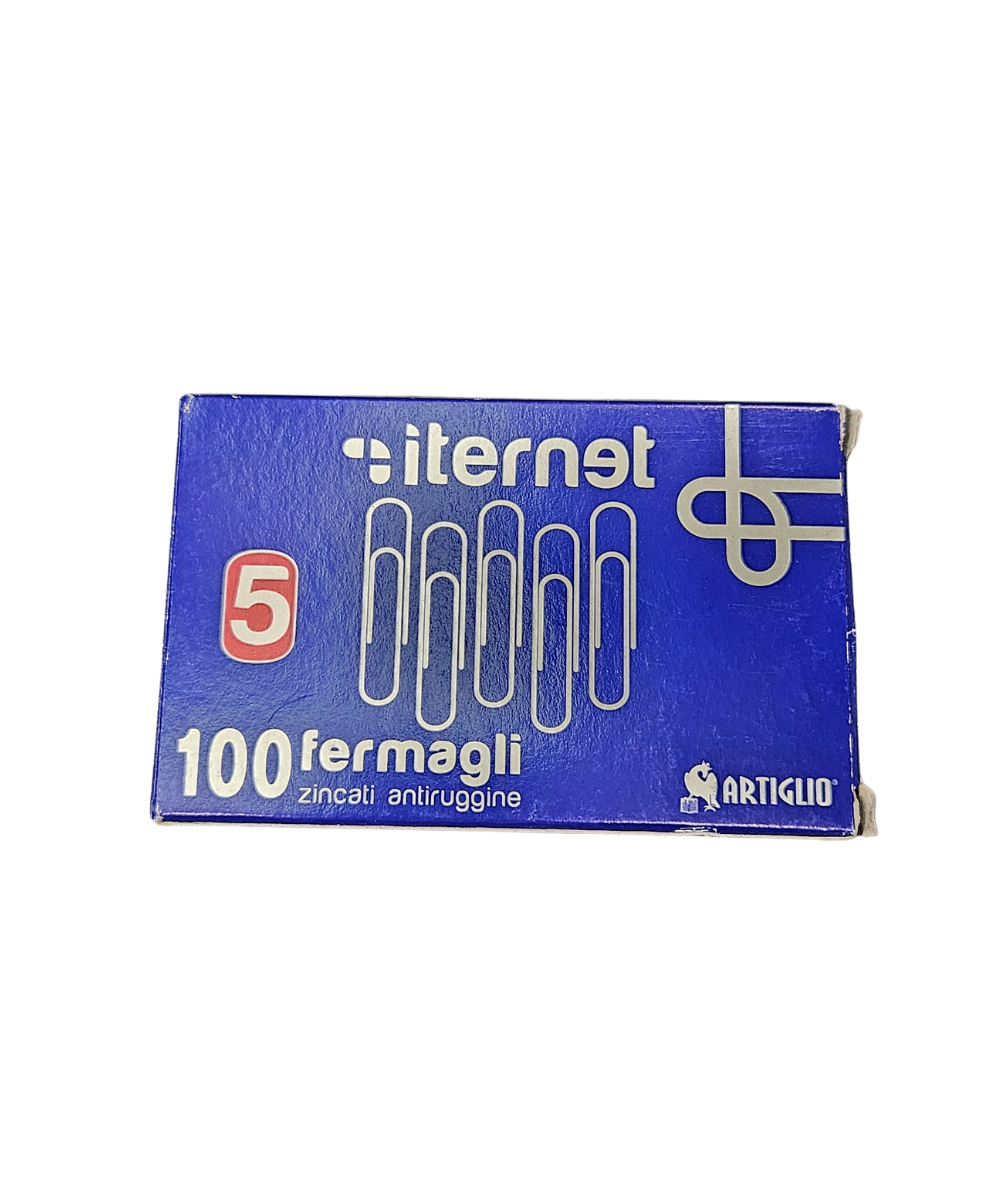 Pacco 100 Fermagli N°5 Iternet