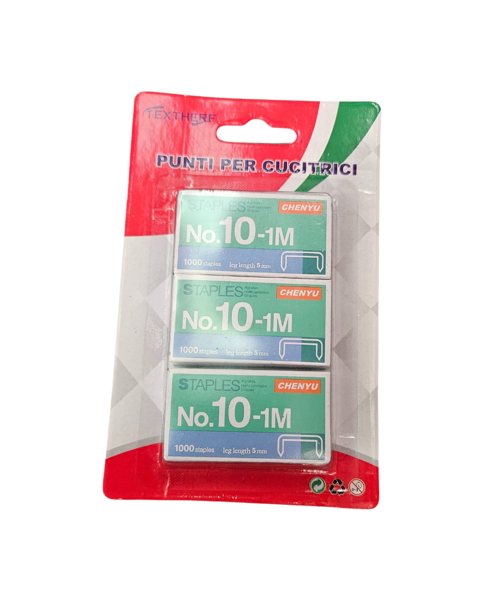 Set 3 Pacchi Ricariche Spillatrici n°10-1M