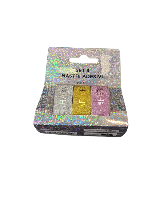 Set 3 Mini Rotoli Di Scotch Chiara Ferragni