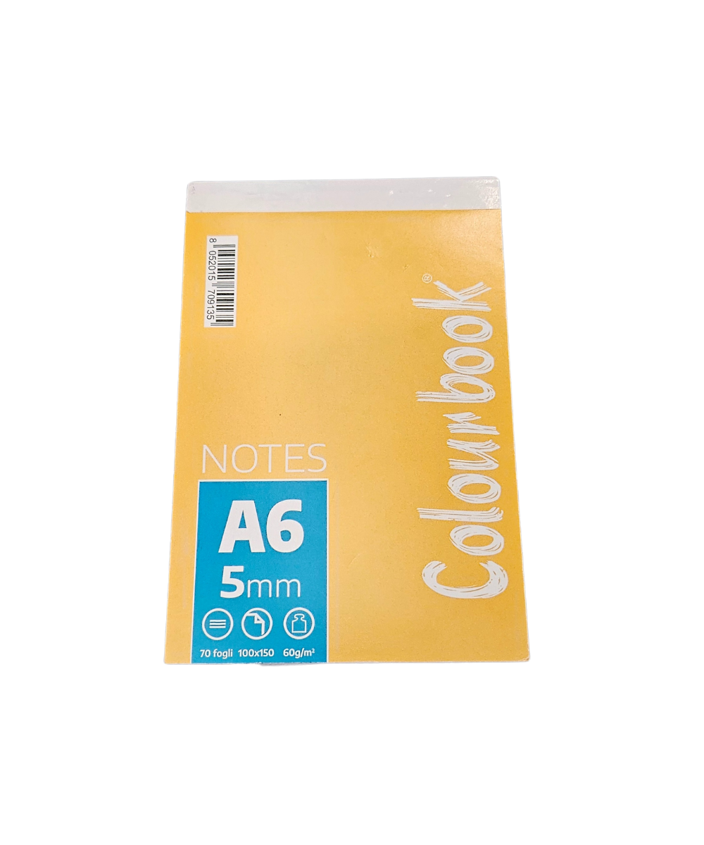 Block Notes A6 Colourbook