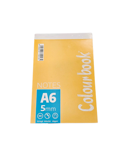 Block Notes A6 Colourbook