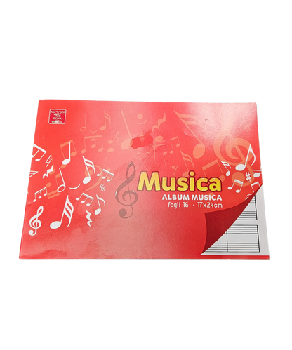 Album Musica 17X24 CM Pigna
