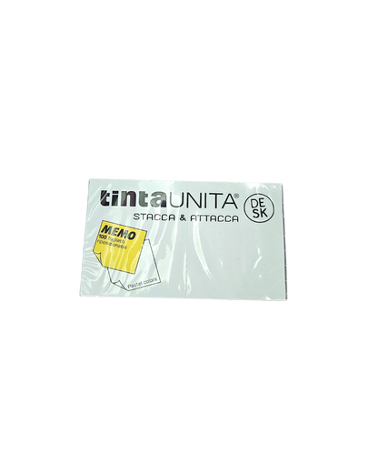 Blocco 100 Post-It TintaUnita  125X75 MM
