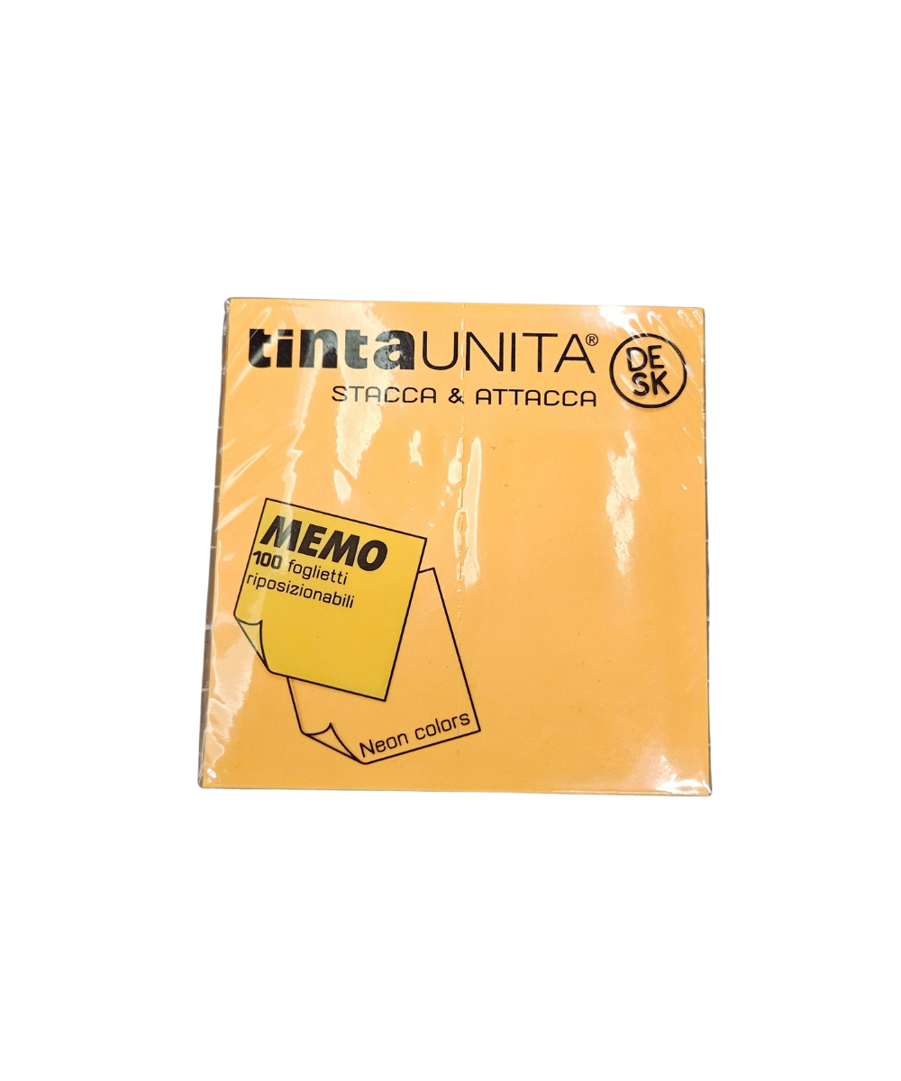Pacco 100 Post-It TintaUnita 75X75 MM