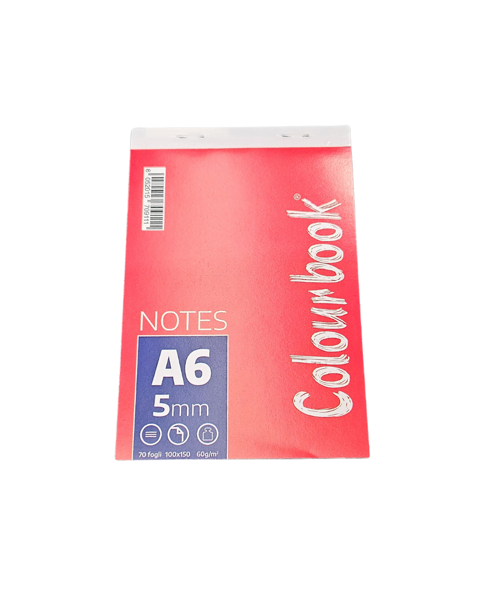Block Notes A6 Colourbook
