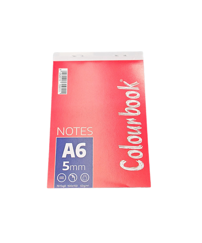Block Notes A6 Colourbook