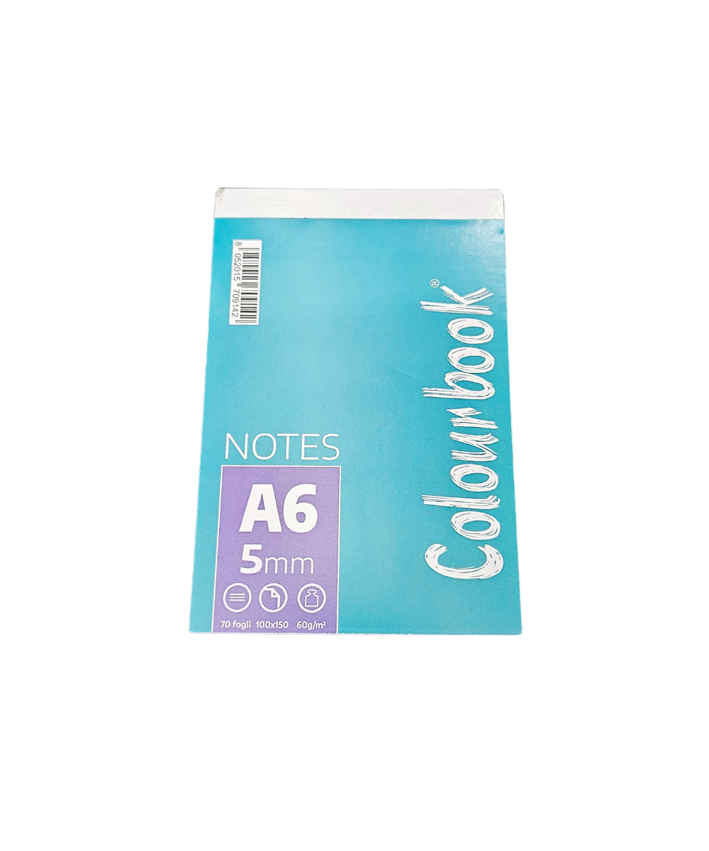 Block Notes A6 Colourbook
