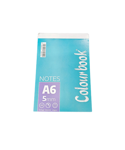 Block Notes A6 Colourbook