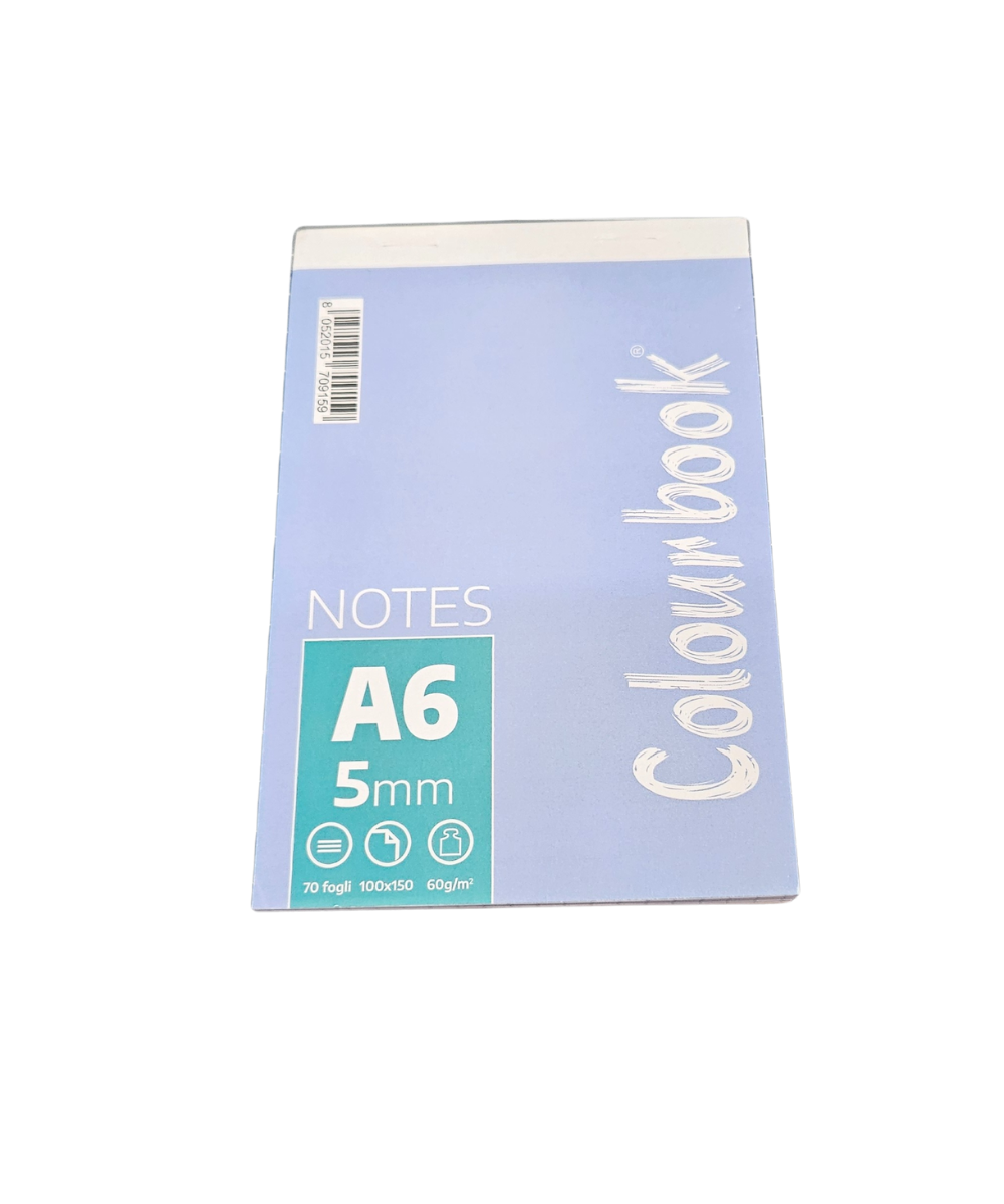Block Notes A6 Colourbook