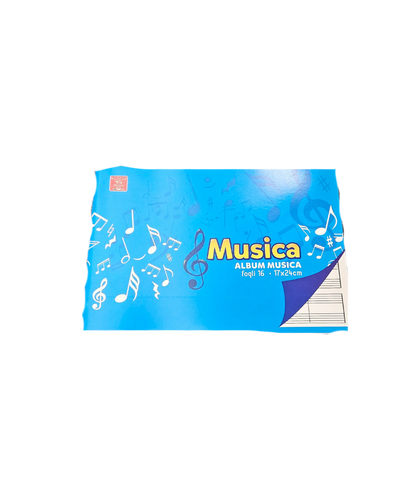 Album Musica 17X24 CM Pigna