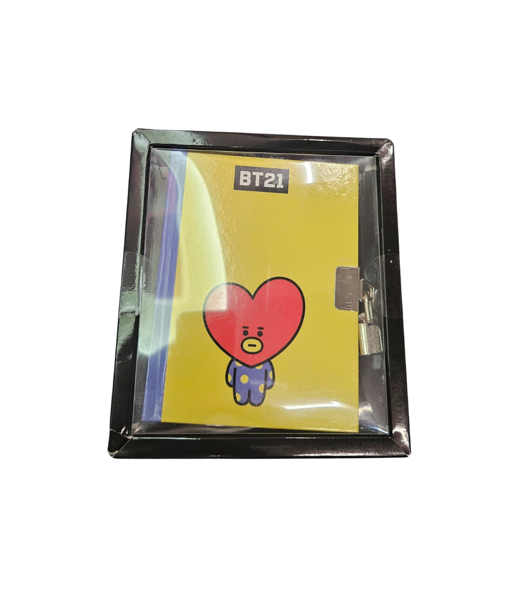 Notebook A5 Con Lucchetto BT21