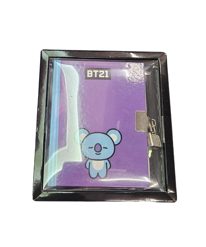Notebook A5 Con Lucchetto BT21