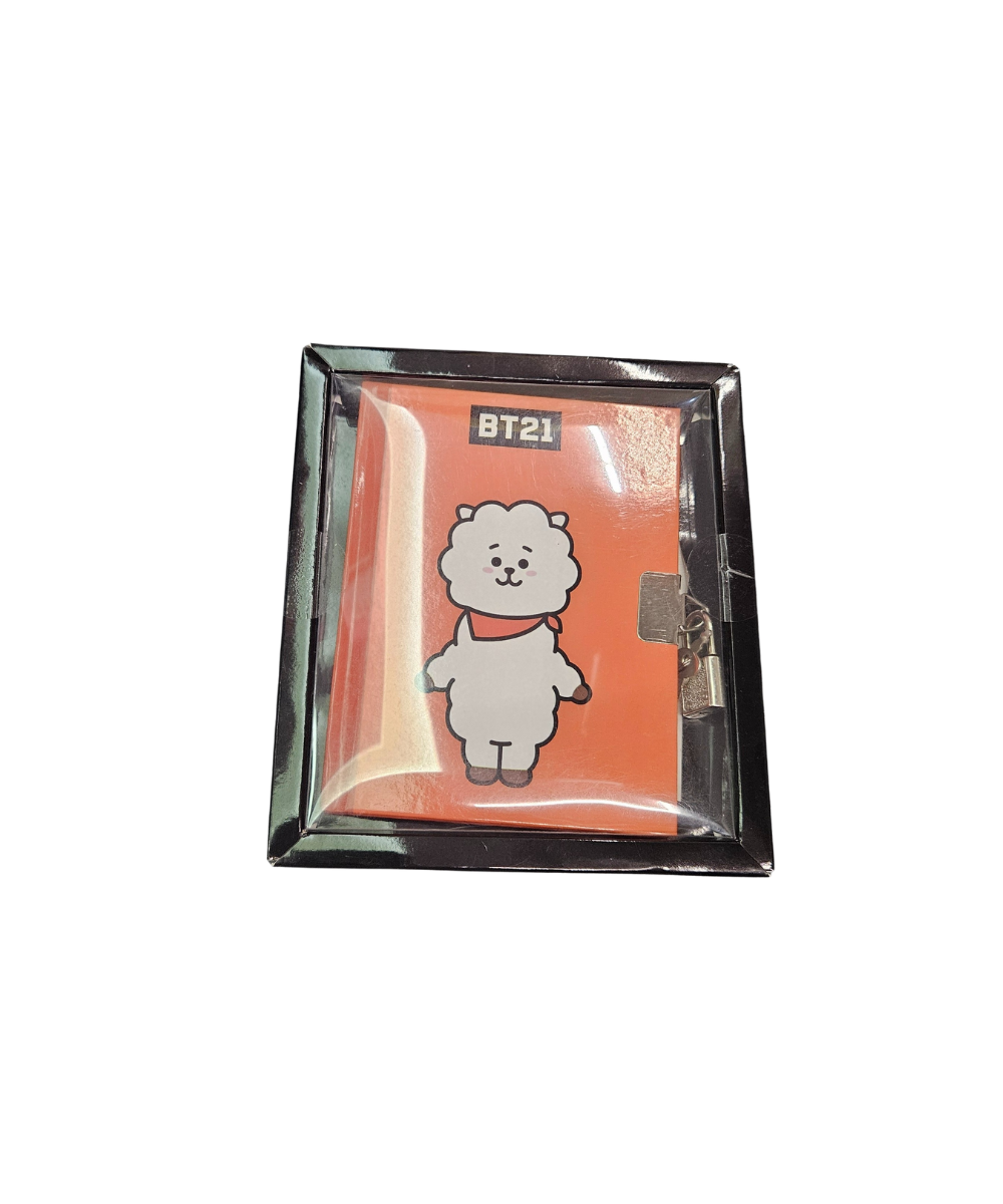 Notebook A5 Con Lucchetto BT21