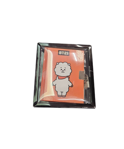 Notebook A5 Con Lucchetto BT21