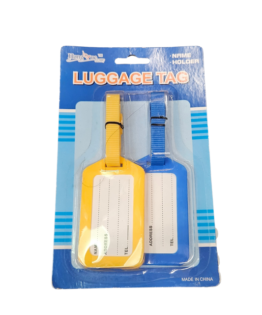 Set 2 Luggage Tag