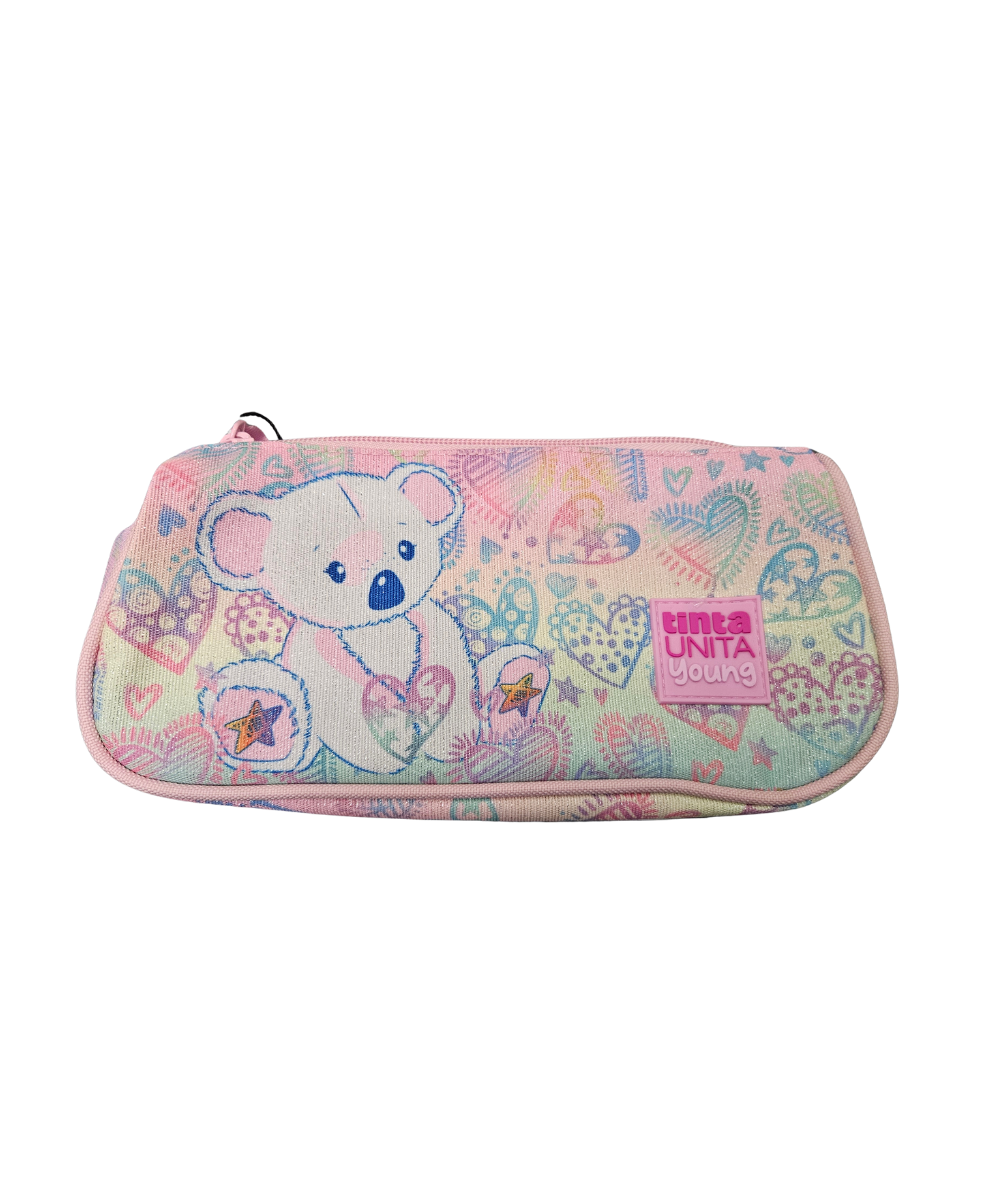 Astuccio Ovale Jumbo Rosa TintaUnita Young