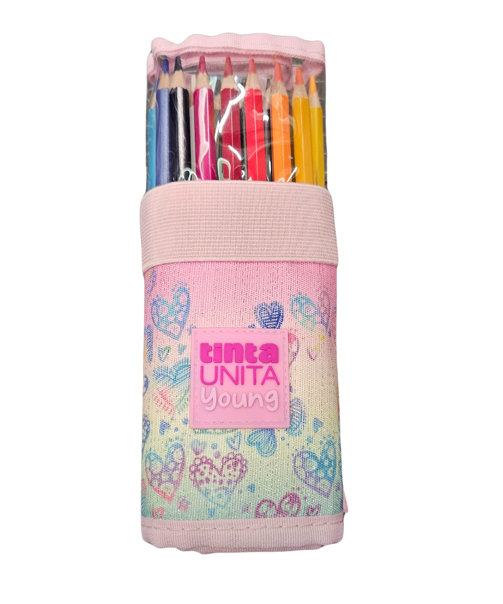 Rotolo Accessoriato Rosa TintaUnita Young