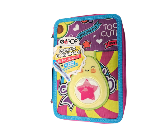 Astuccio Triplo Avocado Gopop