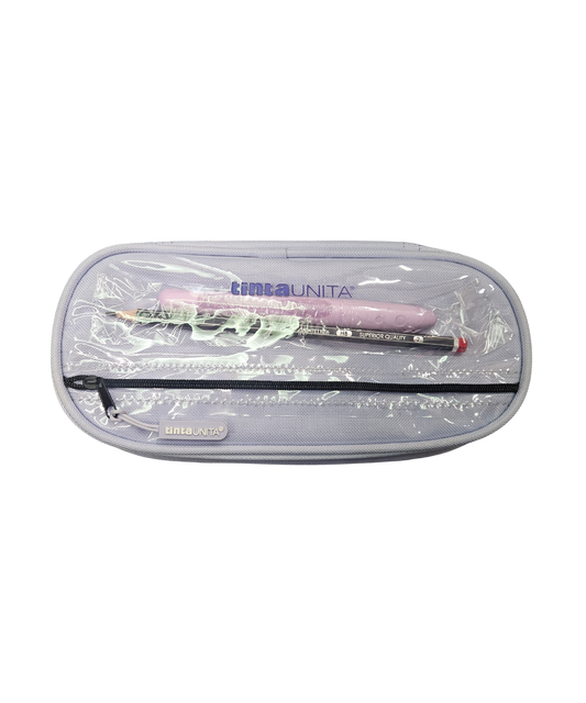 Astuccio Ovale Accessoriato Tinta Unita