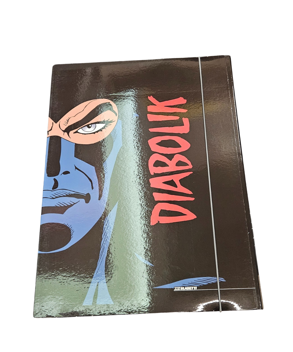 Cartellina Con Elastico Diabolik