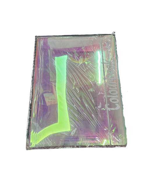 Cartellina Iridescente Con Elastico Colourbook