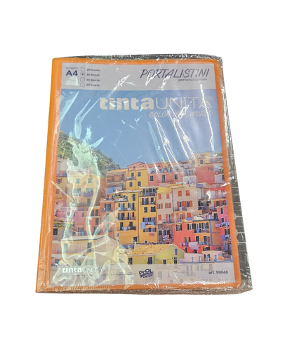 Portalistini 30 Buste TintaUnita