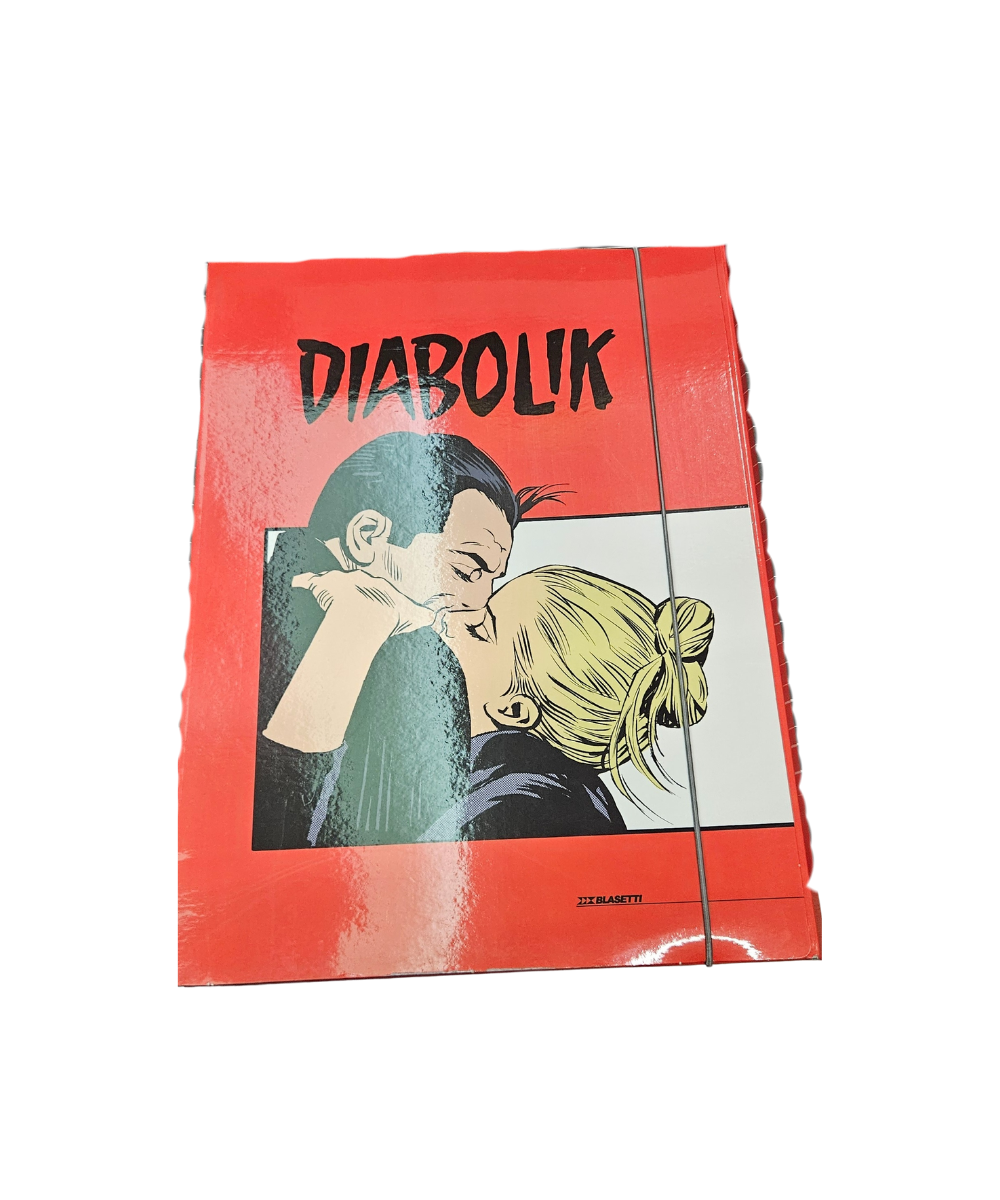Cartellina Con Elastico Diabolik