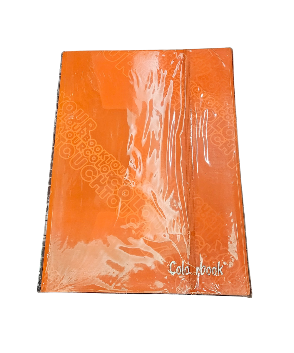 Cartellina Con Elastico Fluo Colourbook