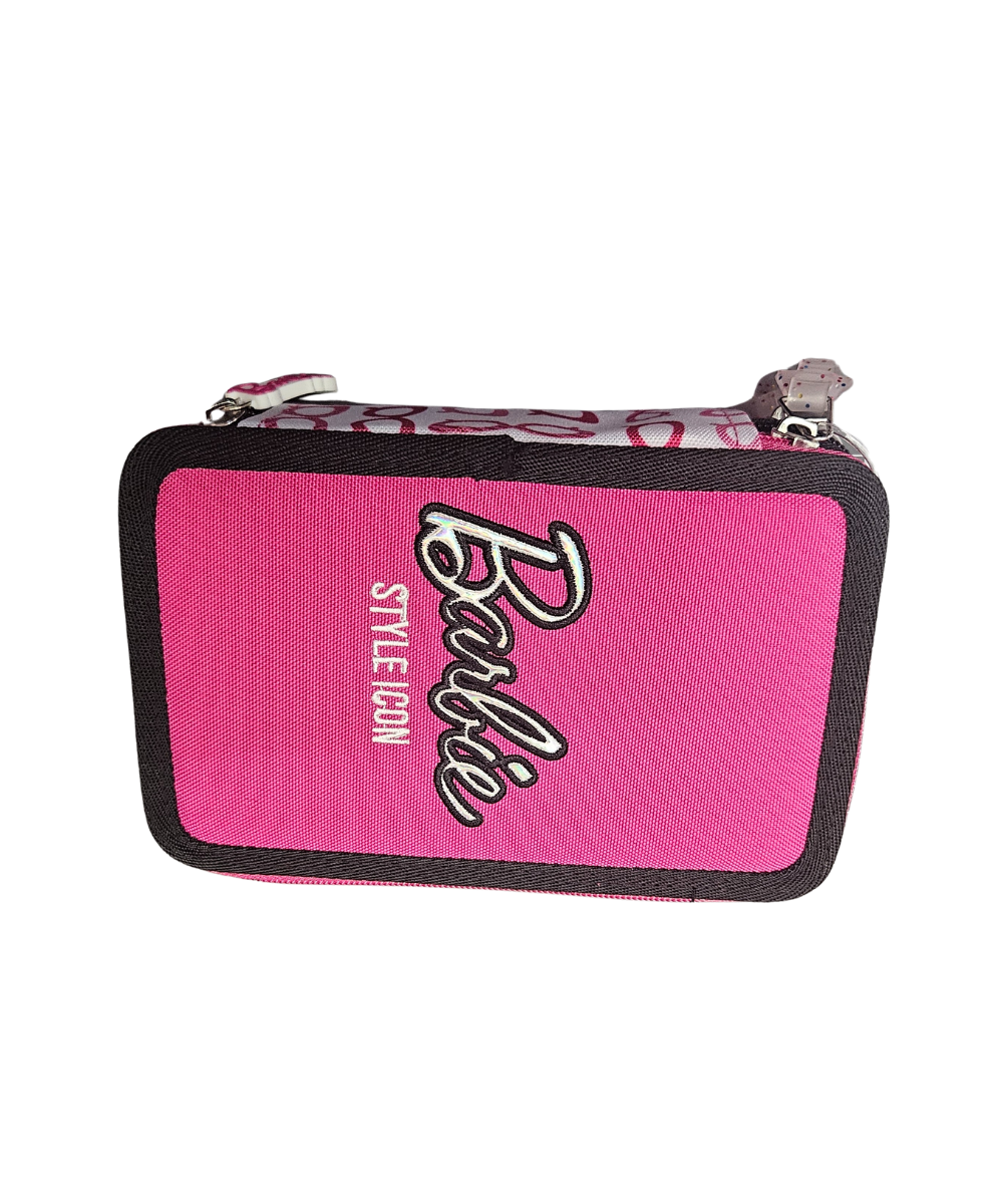 Astuccio 3 Zip Barbie Style Icon