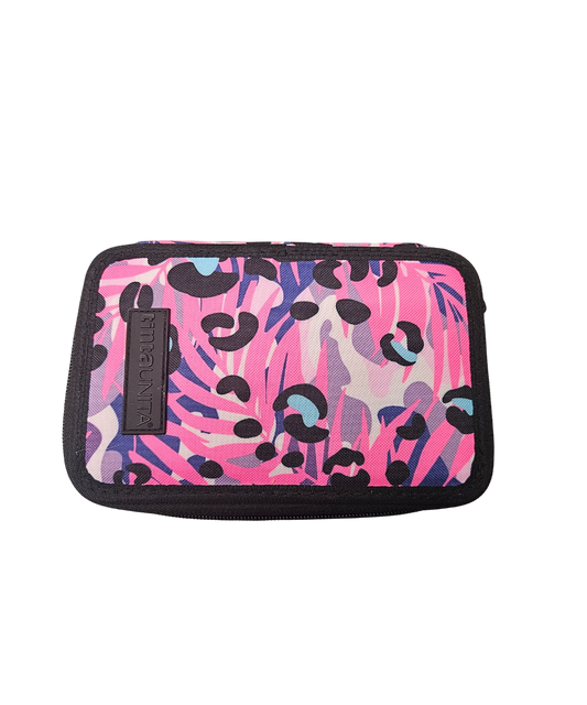 Astuccio Tre Zip Girl TintaUnita Fantasy