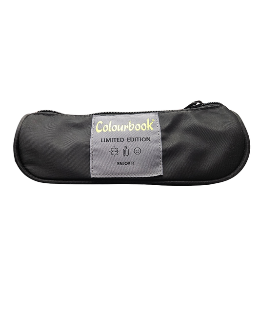 Astuccio 1 Zip Satin Black Colourbook