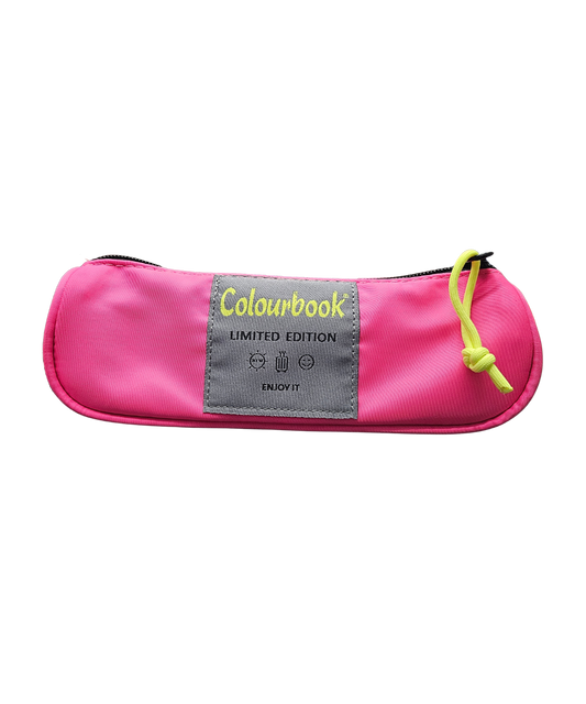 Astuccio 1 Zip Satin Pink Colourbook