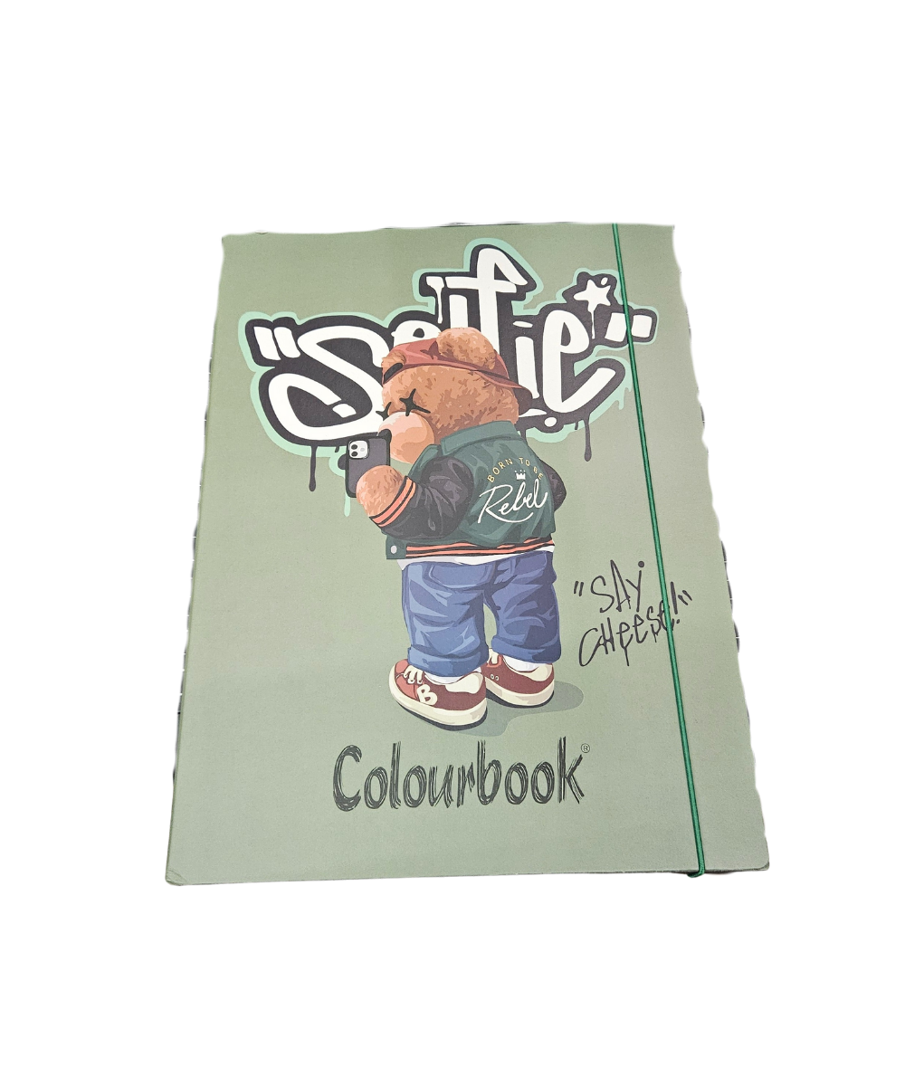 Cartellina Con Elastico Selfie Colourbook