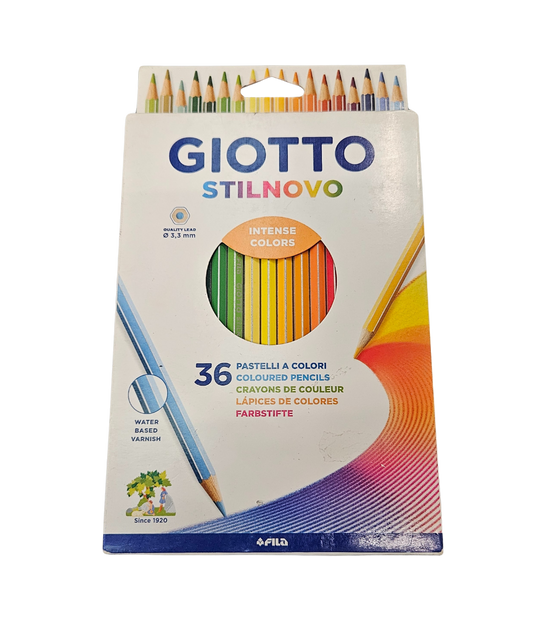 Confezione 36 Pastelli A Colori Giotto Stilnovo