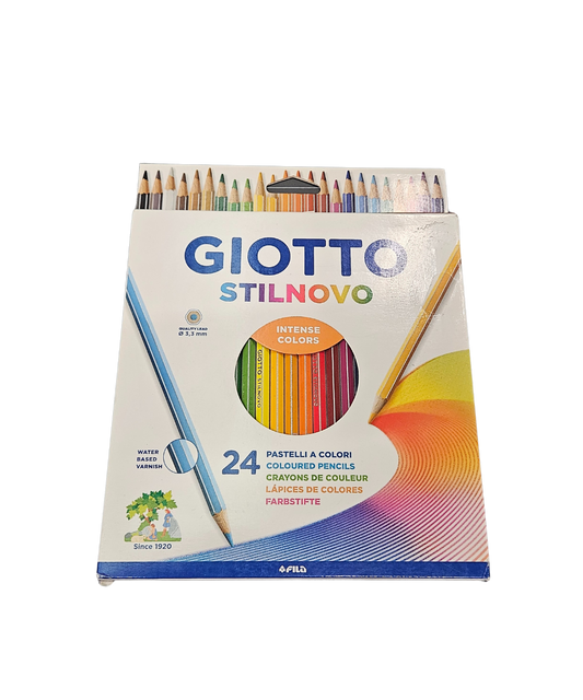 Confezione 24 Pastelli A Colori Giotto Stilnovo
