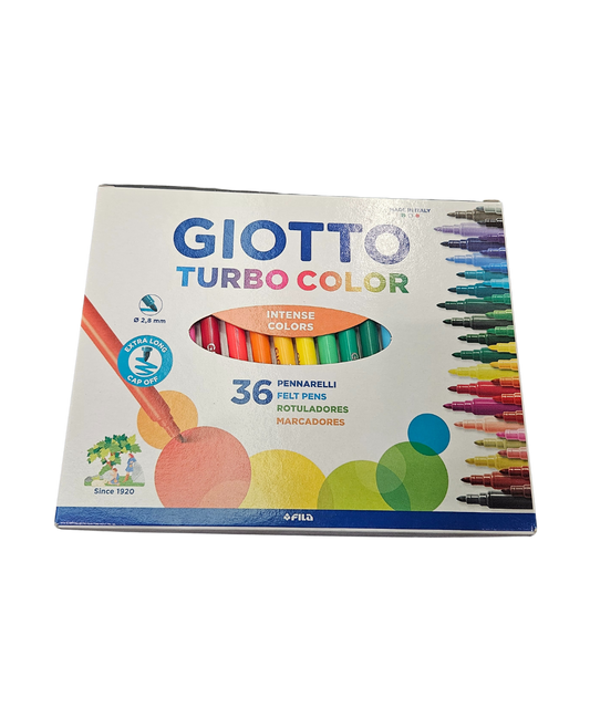 Pacco 36 Pennarelli Giotto Turbo Color