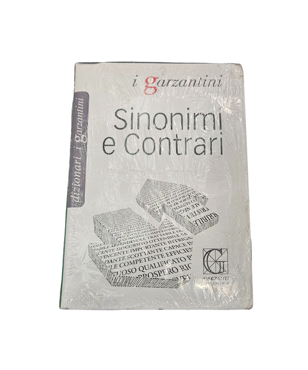 Dizionario Sinonimi E Contrari I Garzantini
