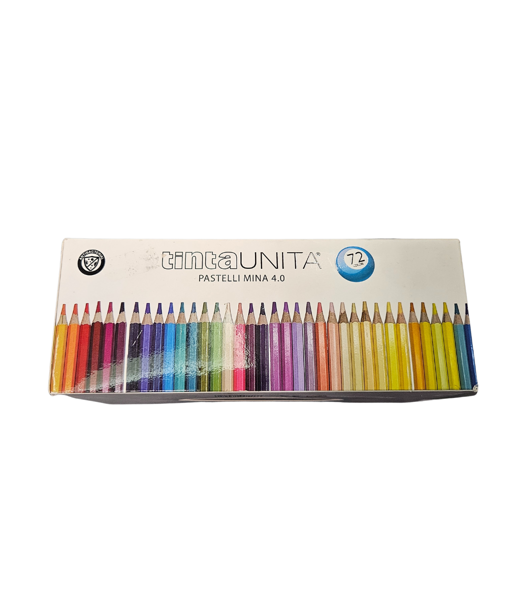 Confezione 72 Pastelli Mina 4.0 TintaUnita