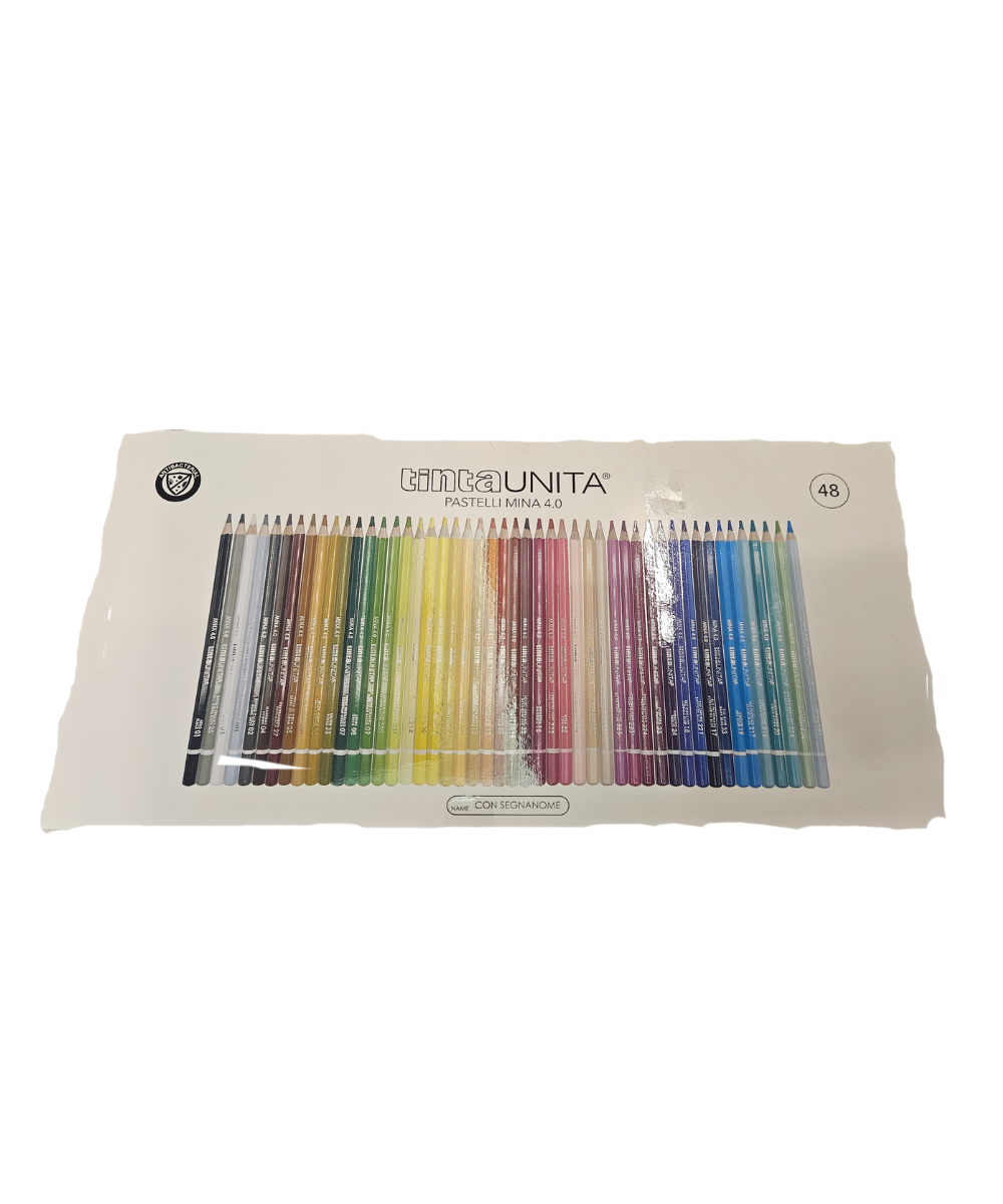 Confezione 48 Pastelli Mina 4.0 TintaUnita