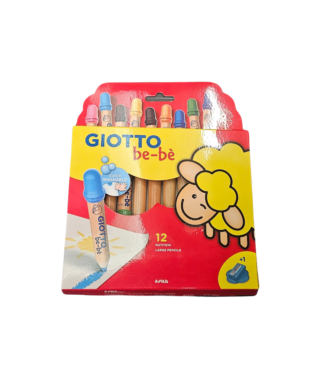 Confezione 12 Matitoni Giotto Be-Bè
