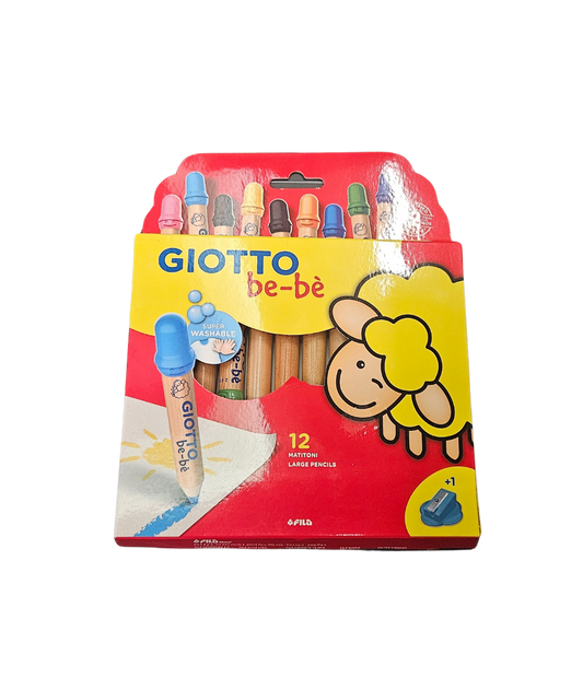 Confezione 12 Matitoni Giotto Be-Bè