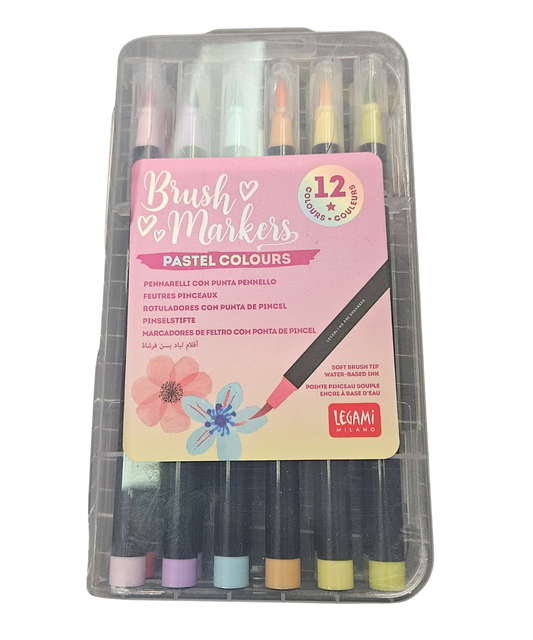 Brush Markers Pastel Legami