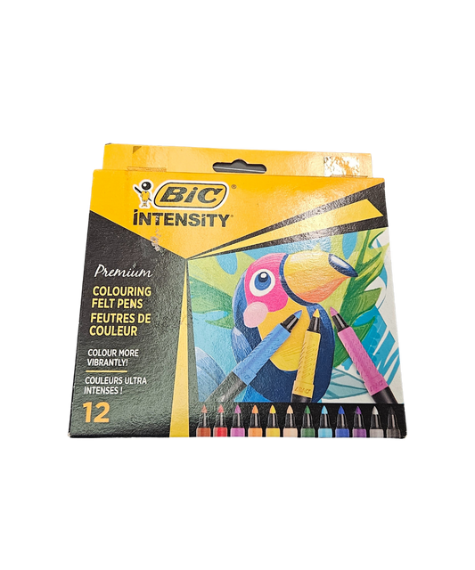 Confezione 12 Premium Felt Pens Bic Intensity