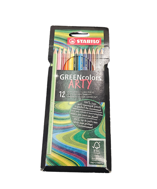 Confezione 12 Matite Colorate Stabilo FSC