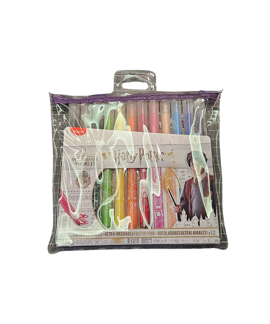 Set 12 Pennarelli Lavabili Harry Potter